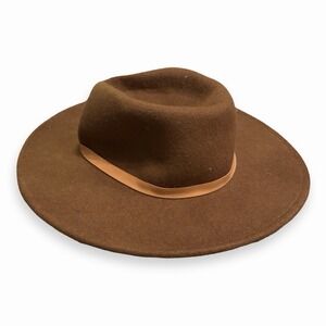 100% Wool | Wide Brim | Western Chic | Rancher Free Spirit Style Fedora Hat